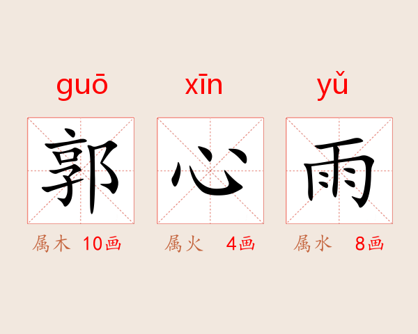 郭心雨