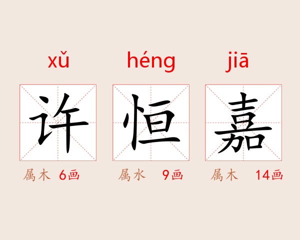 许恒嘉