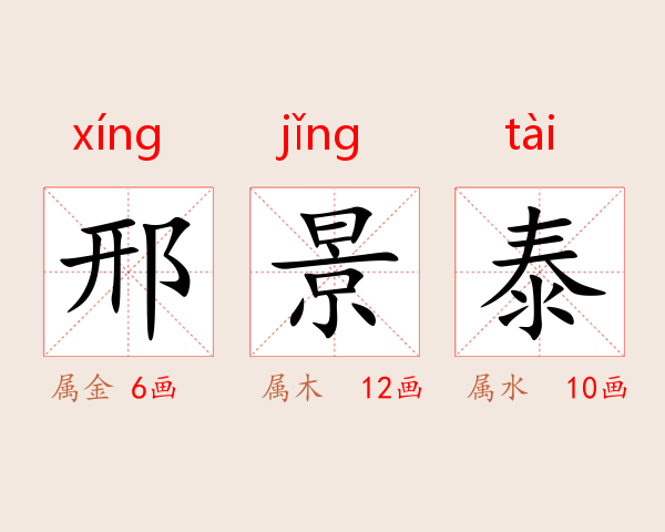 邢景泰