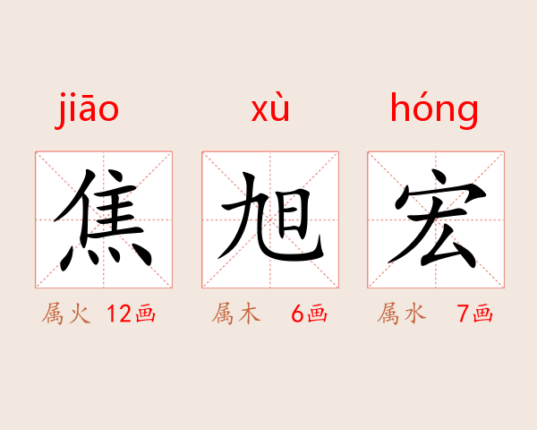 焦旭宏