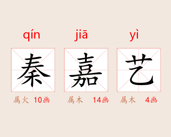 秦嘉艺