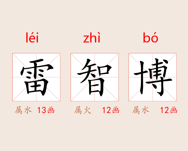 雷智博