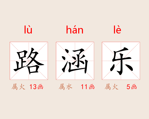 路涵乐