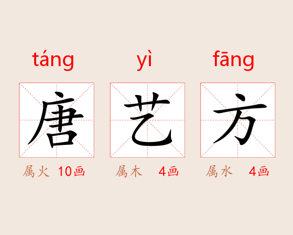 唐艺方