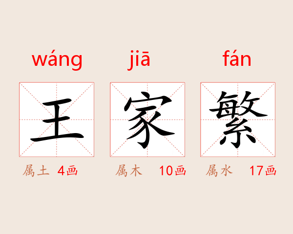 王家繁