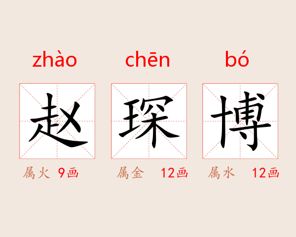 赵琛博