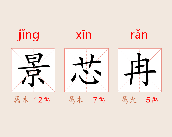 景芯冉