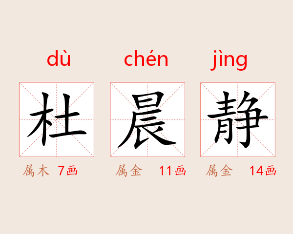 杜晨静