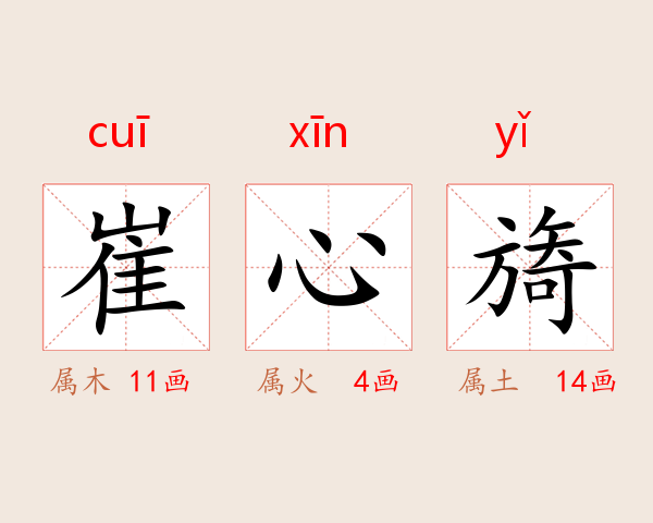 崔心旖
