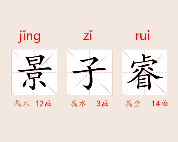 景子睿