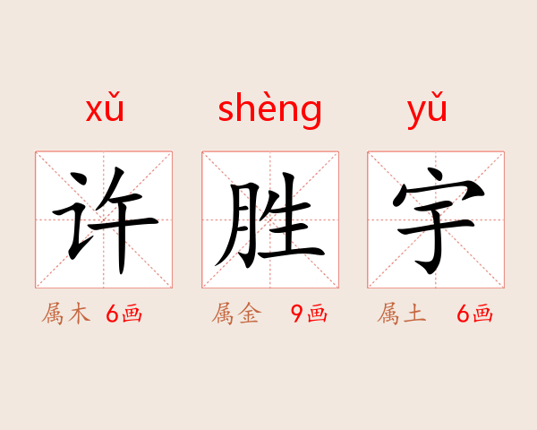 许胜宇