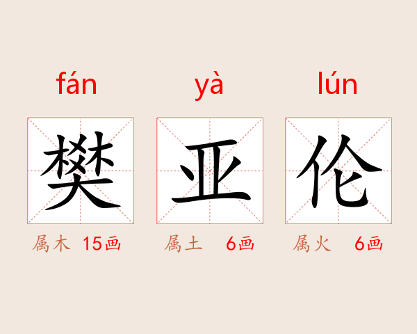 樊亚伦