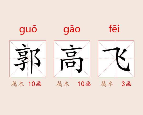 郭高飞