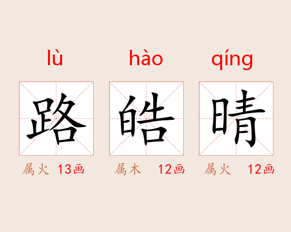 路皓晴