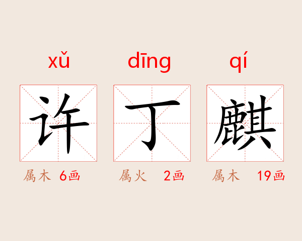 许丁麒