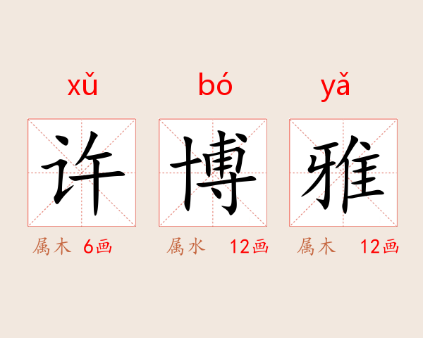 许博雅