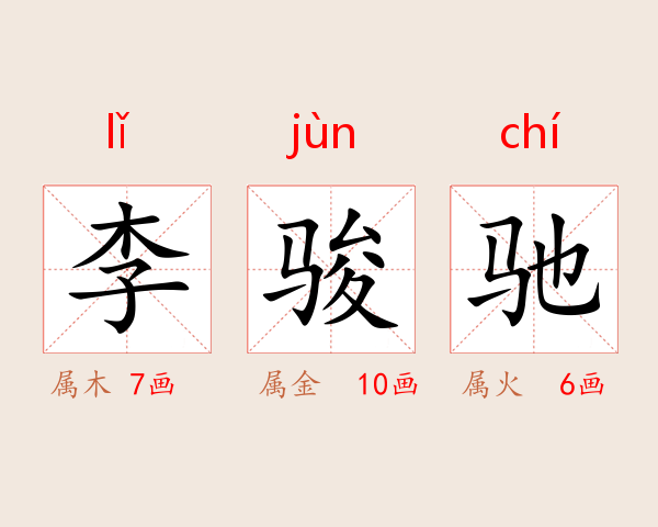 李骏驰