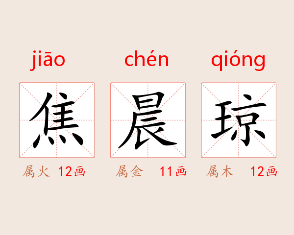焦晨琼