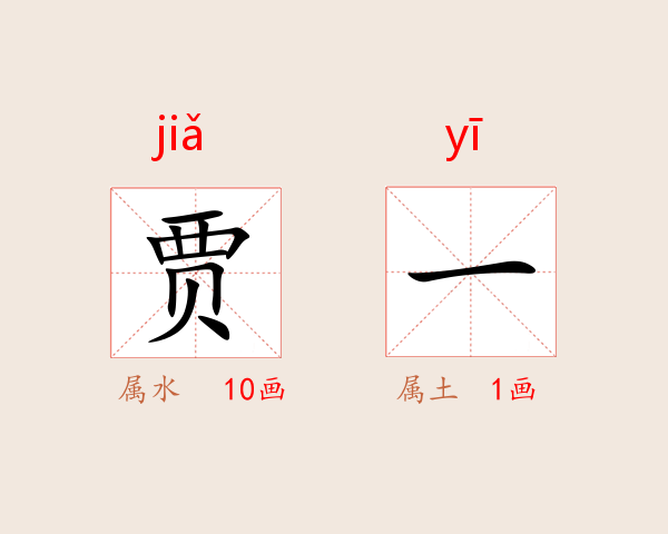 贾一