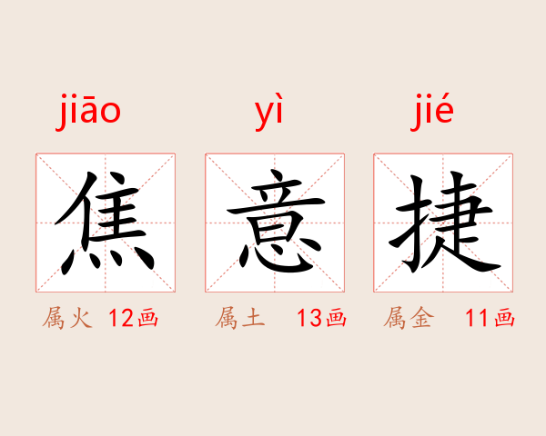 焦意捷