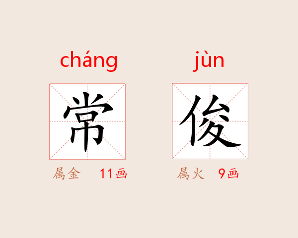 常俊
