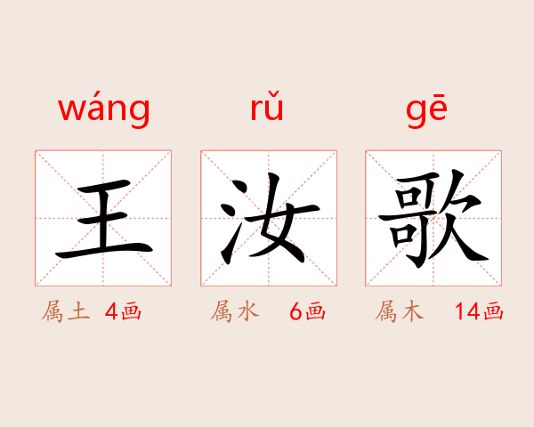 王汝歌