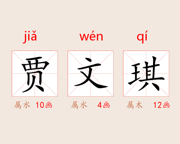 贾文琪