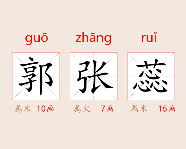 郭张蕊
