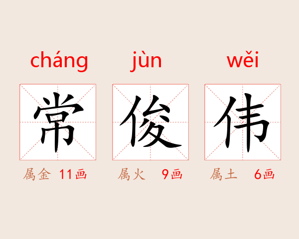 常俊伟