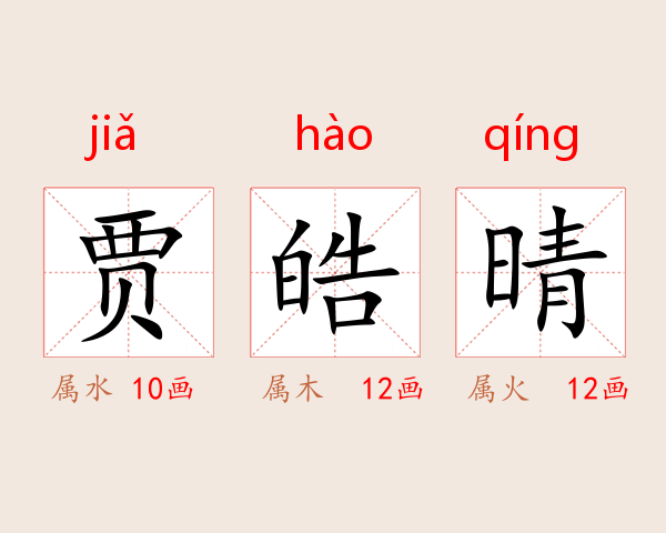 贾皓晴