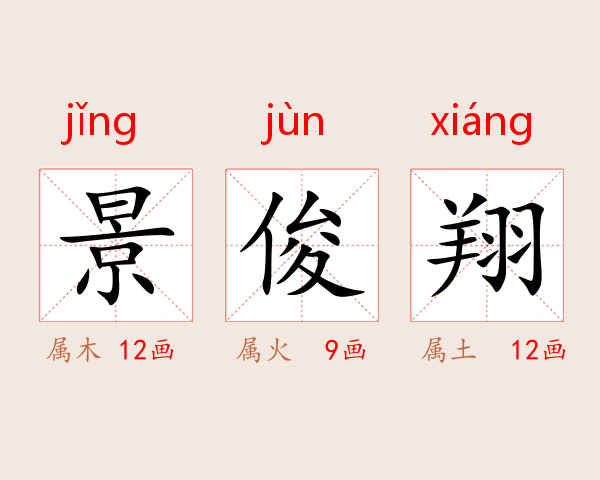景俊翔