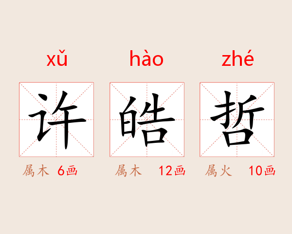 许皓哲