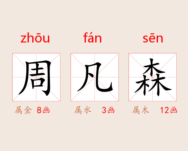 周凡森