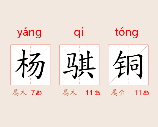 杨骐铜