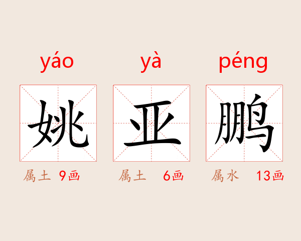 姚亚鹏