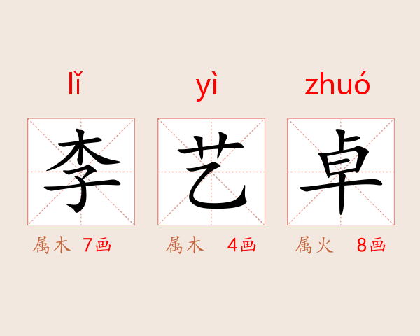 李艺卓