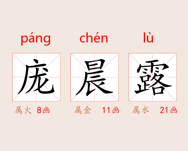 庞晨露