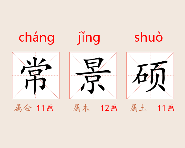 常景硕
