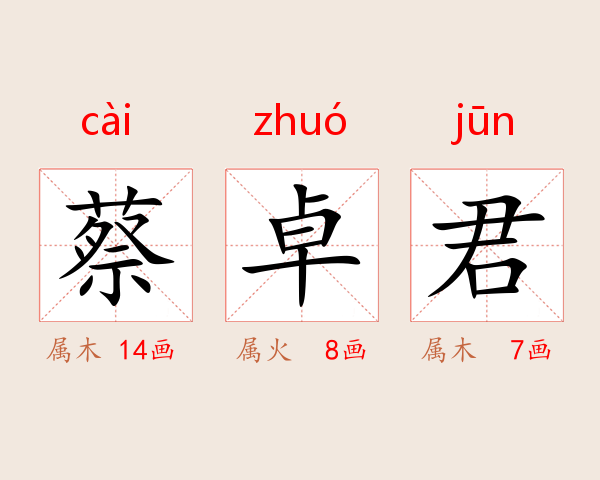 蔡卓君