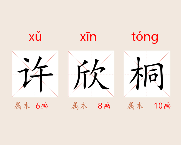 许欣桐