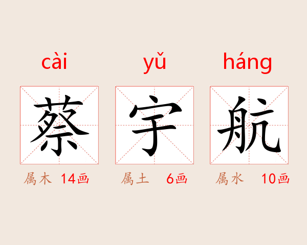蔡宇航