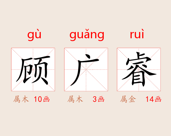 顾广睿