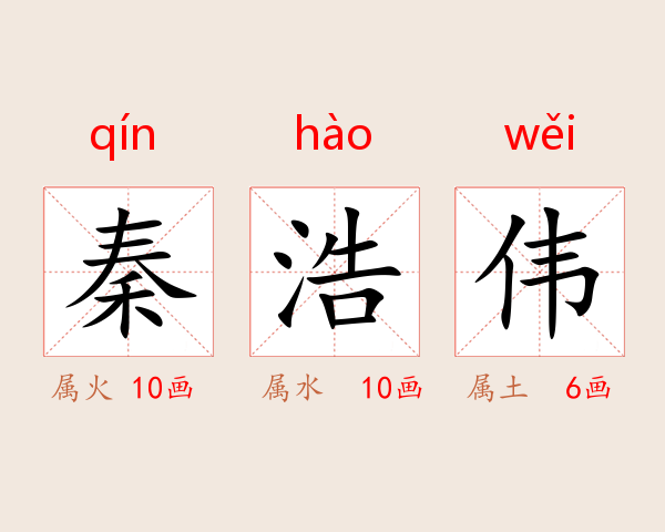 秦浩伟