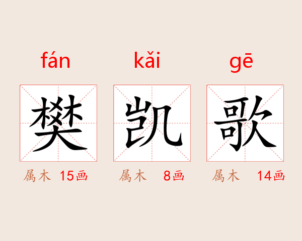 樊凯歌