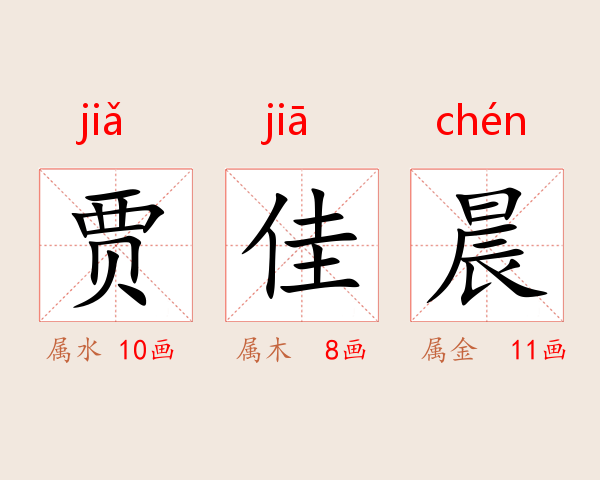 贾佳晨