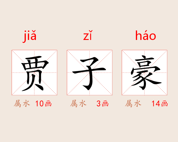 贾子豪