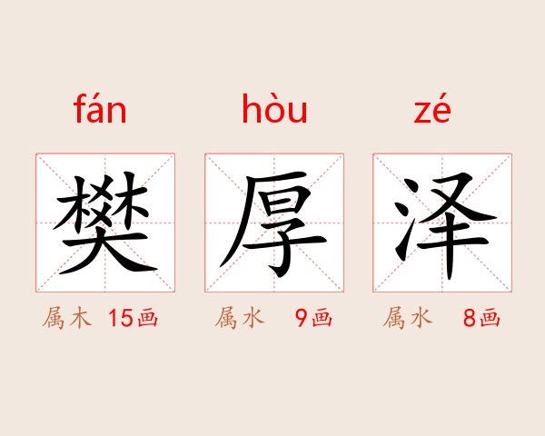 樊厚泽