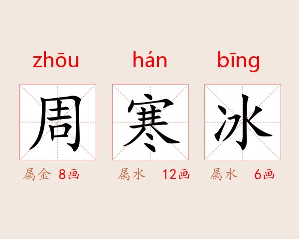 周寒冰