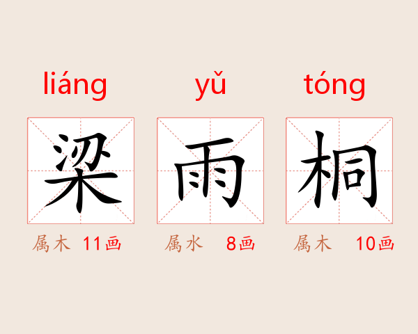 梁雨桐