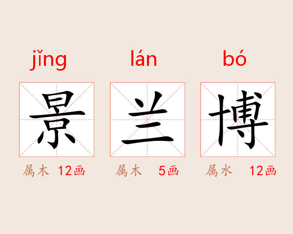 景兰博